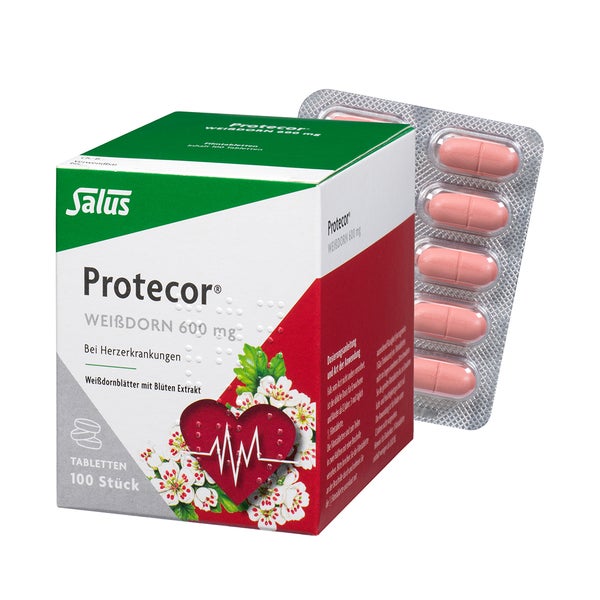Protecor Weißdorn 600 mg Filmtabletten 100 St