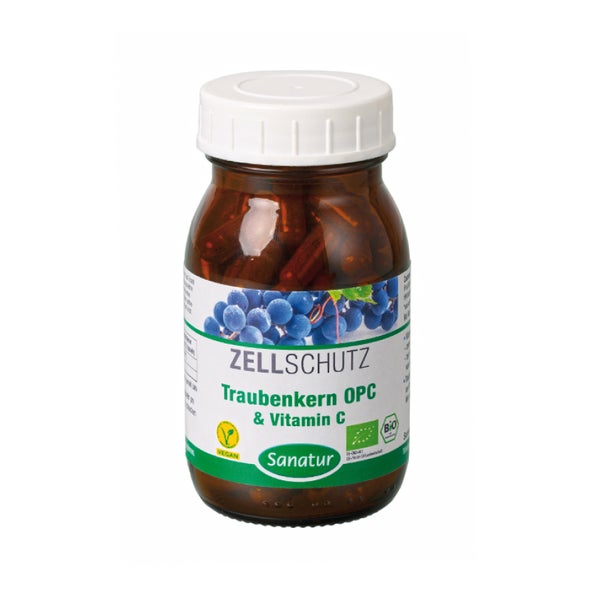 OPC Traubenkern & Vitamin C Kapseln 90 St