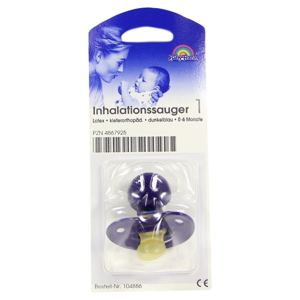 Sauger Inhalation Klein 104886 blau Kief 1 St