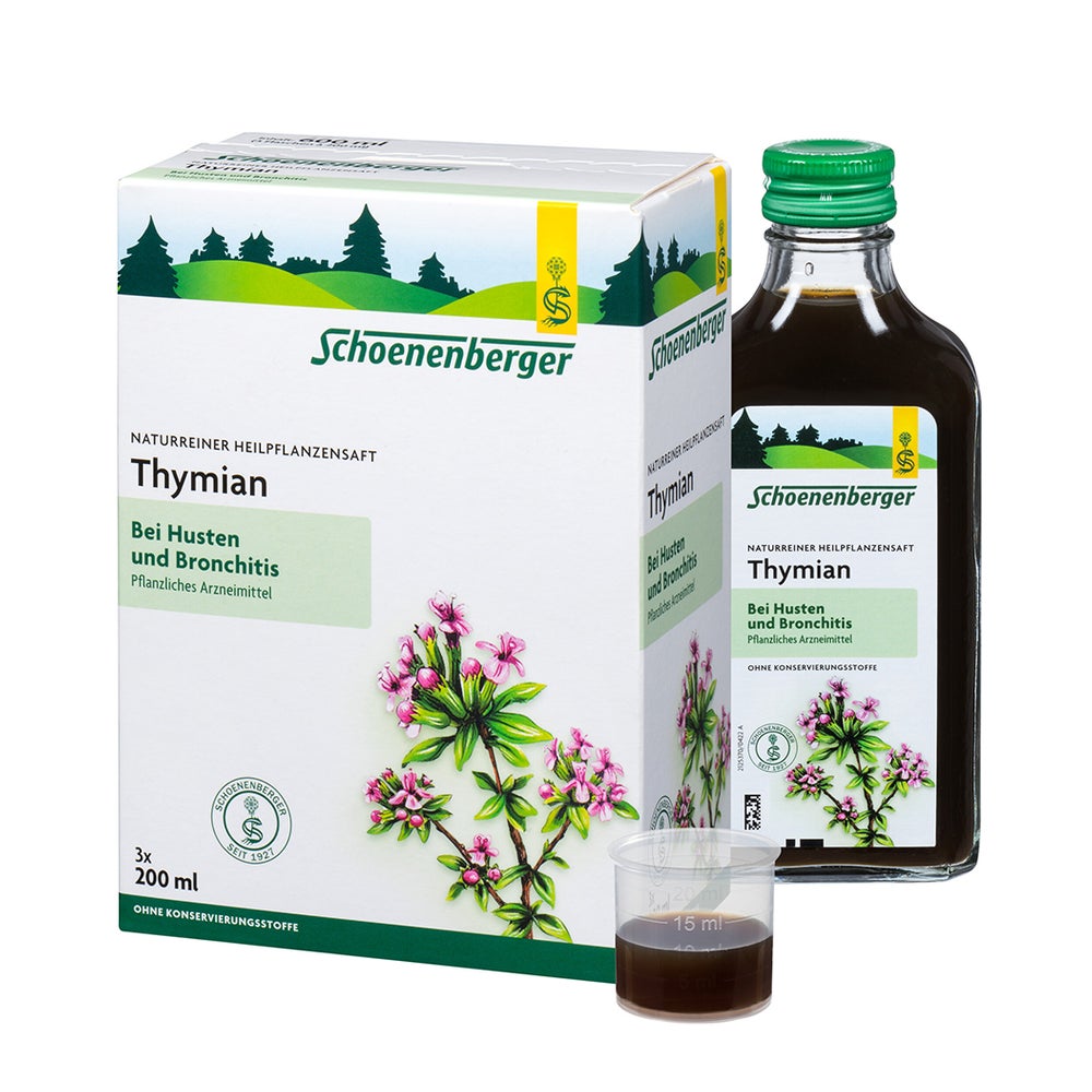 Schoenenberger® Heilpflanzensaft Thymian