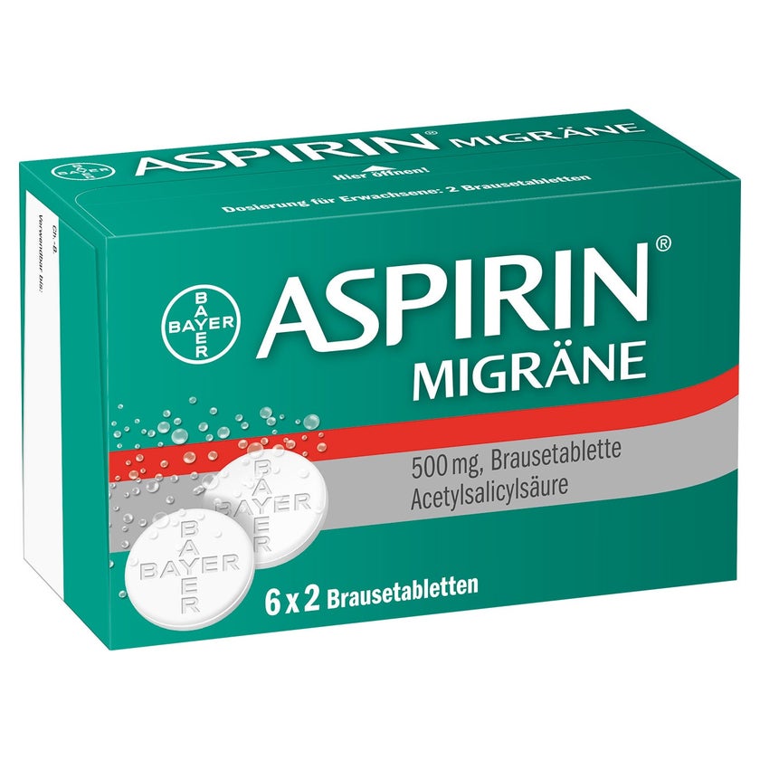 Aspirin® Migräne Brausetabletten 12 St