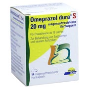 Produktabbildung: Omeprazol dura S 20 mg magensaftresist.H 14 St