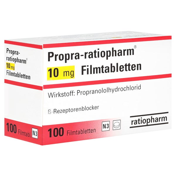 Propra-ratiopharm 10 mg Filmtabletten 100 St