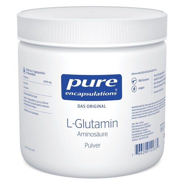pure encapsulations® L-Glutamin Pulver 186 g