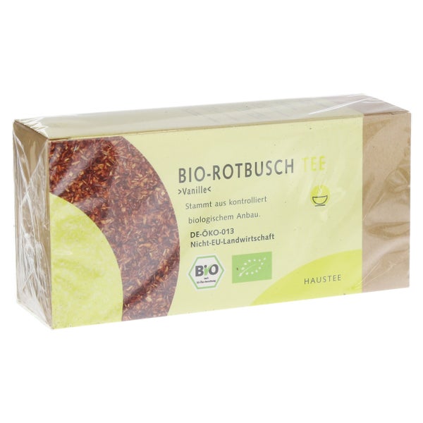 Rotbuschtee Vanille Bio Filterbeutel 25 St