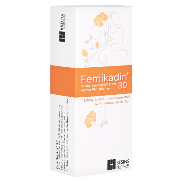 Femikadin 30 Filmtabletten 6X21 St