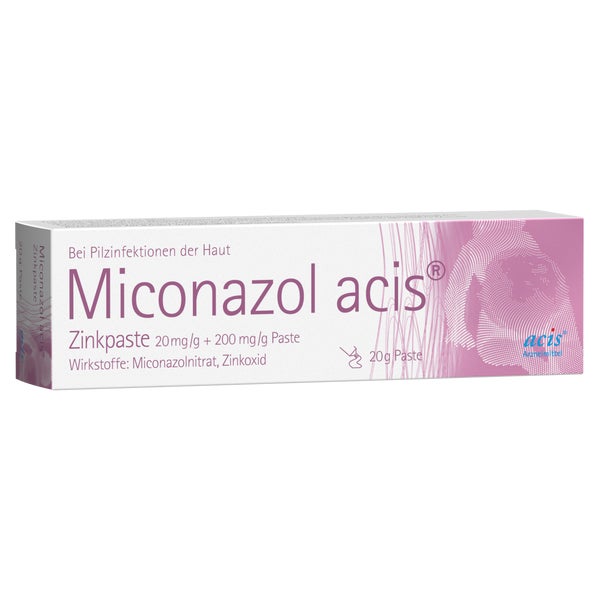 Miconazol acis Zinkpaste 20 g
