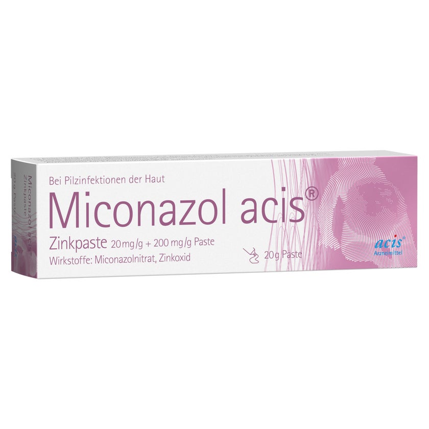 Miconazol acis Zinkpaste 20 g