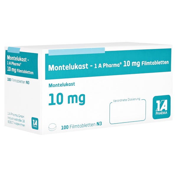 MONTELUKAST-1A Pharma 10 mg Filmtabletten 100 St
