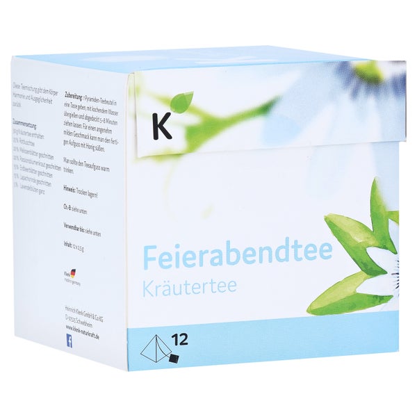 Feierabendtee Pyramidenbeutel 12X2,5 g