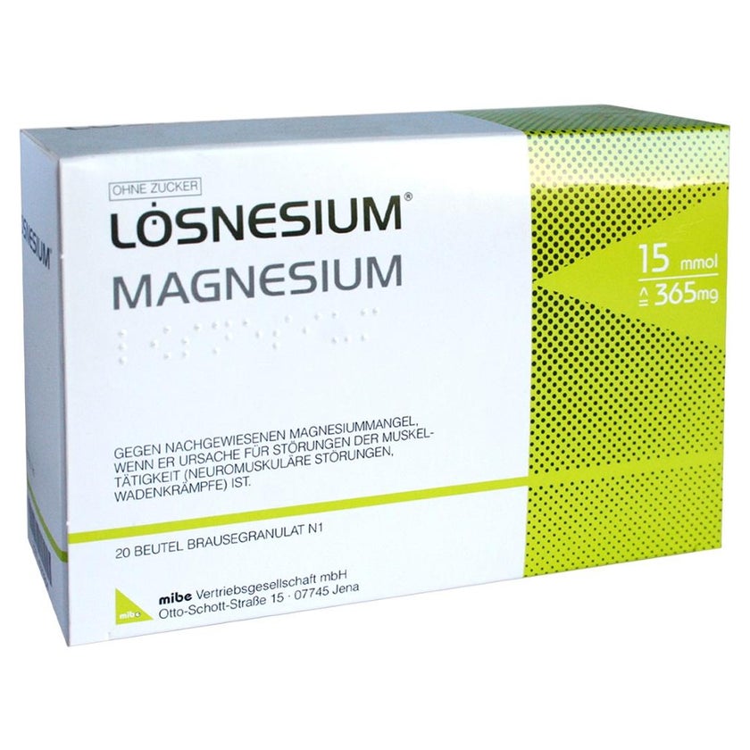 Lösnesium Brausegranulat Beutel 20 St