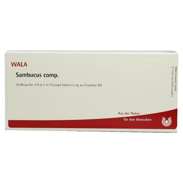 Sambucus COMP Ampullen 10X1 ml