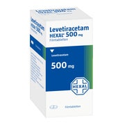 LEVETIRACETAM HEXAL 500 mg Filmtabletten 50 St