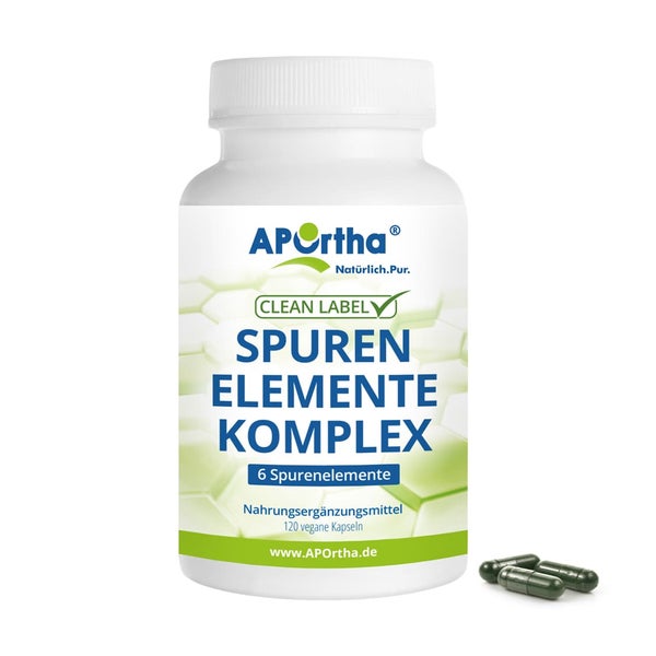 APOrtha® Spurenelemente-Komplex - vegane Kapseln 120 St