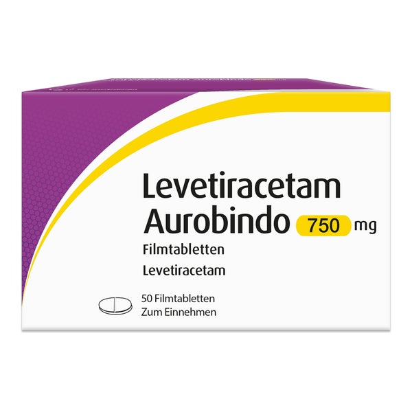 LEVETIRACETAM Aurobindo 750 mg Filmtabletten 50 St