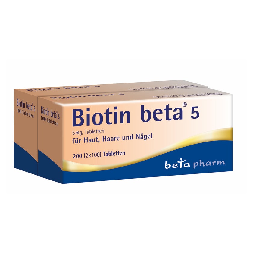 Biotin BETA 5 Tabletten 200 St