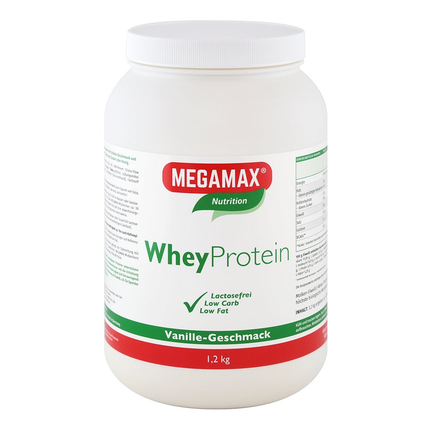 MEGAMAX Whey Protein VANILLE 1200 g
