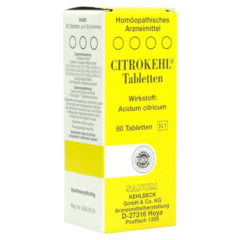 Citrokehl Tabletten 80 St