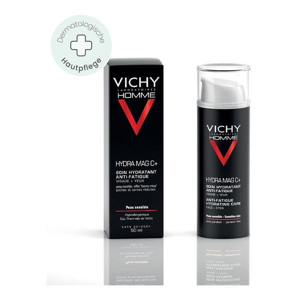 Vichy Homme HYDRA MAG C + Feuchtigkeitspflege Anti-Müdigkeit 50 ml