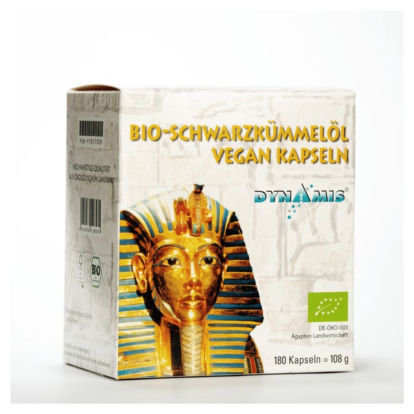 Schwarzkümmel BIO Vegan Kapseln 180 St