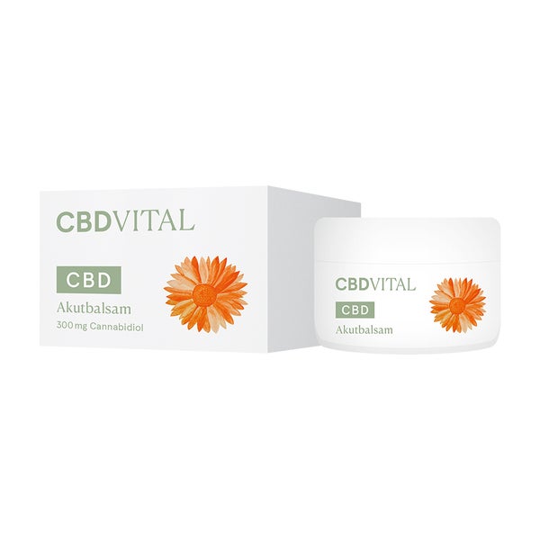 CBD VITAL Akutbalsam für empfindliche Haut mit Ringelblume 50 ml