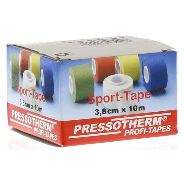 Pressotherm Sport-tape 3,8 cmx10 m schwa 1 St