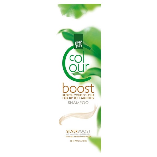 Hennaplus Colour Shampoo Boost silver 200 ml