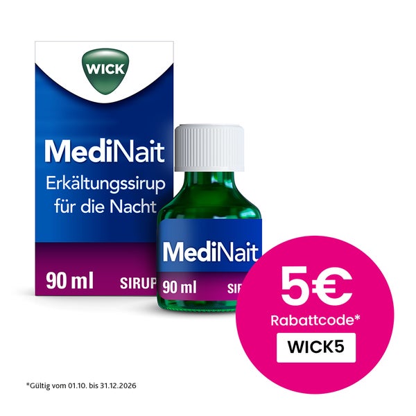 WICK MediNait Erkältungssirup 90 ml