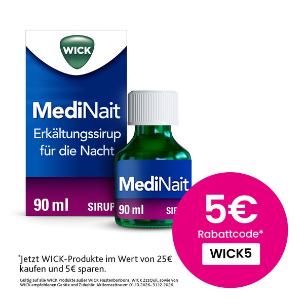 WICK MediNait Erkältungssirup 90 ml