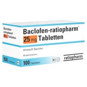 Baclofen-ratiopharm 25 mg Tabletten 100 St