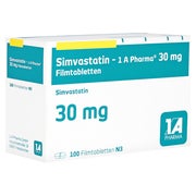 SIMVASTATIN-1A Pharma 30 mg Filmtabletten 100 St