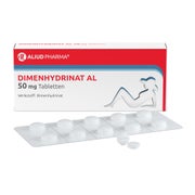 Produktabbildung: Dimenhydrinat AL 20 St