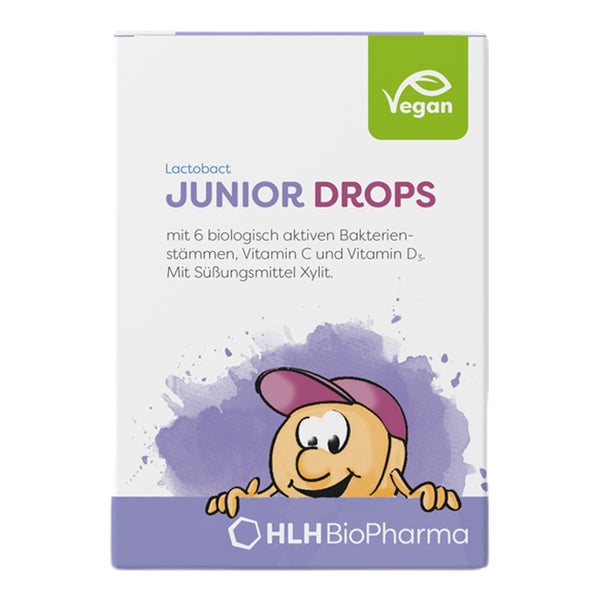 Lactobact JUNIOR DROPS - Probiotische Lutschtablette 60 St