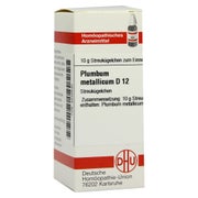 Produktabbildung: Plumbum Metallicum D 12 Globuli 10 g