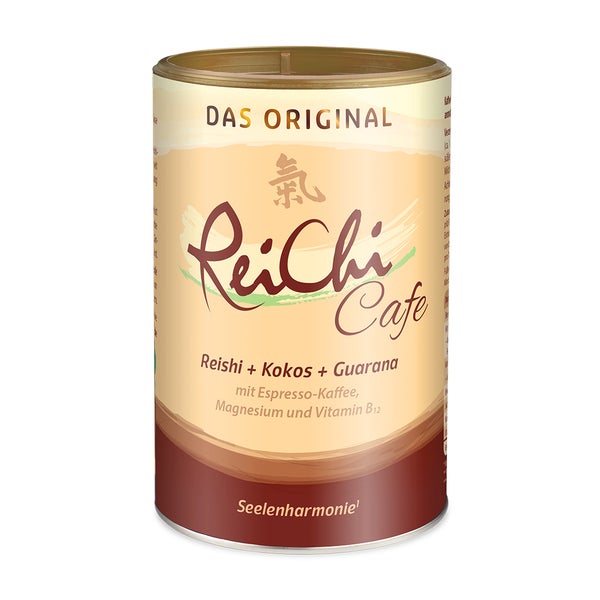 ReiChi Cafe mit Reishi-Pilz+Espresso-Kaffee+Kokos vegan 400 g