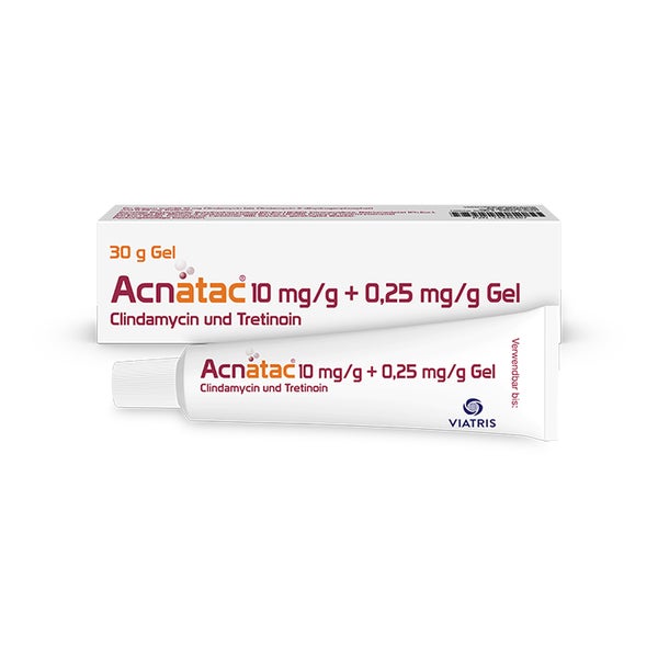 Acnatac 10 mg/g + 0,25 mg/g Gel 30 g