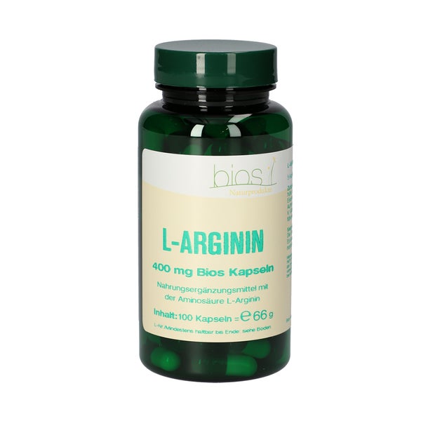 L-arginin 400 mg Bios Kapseln 100 St