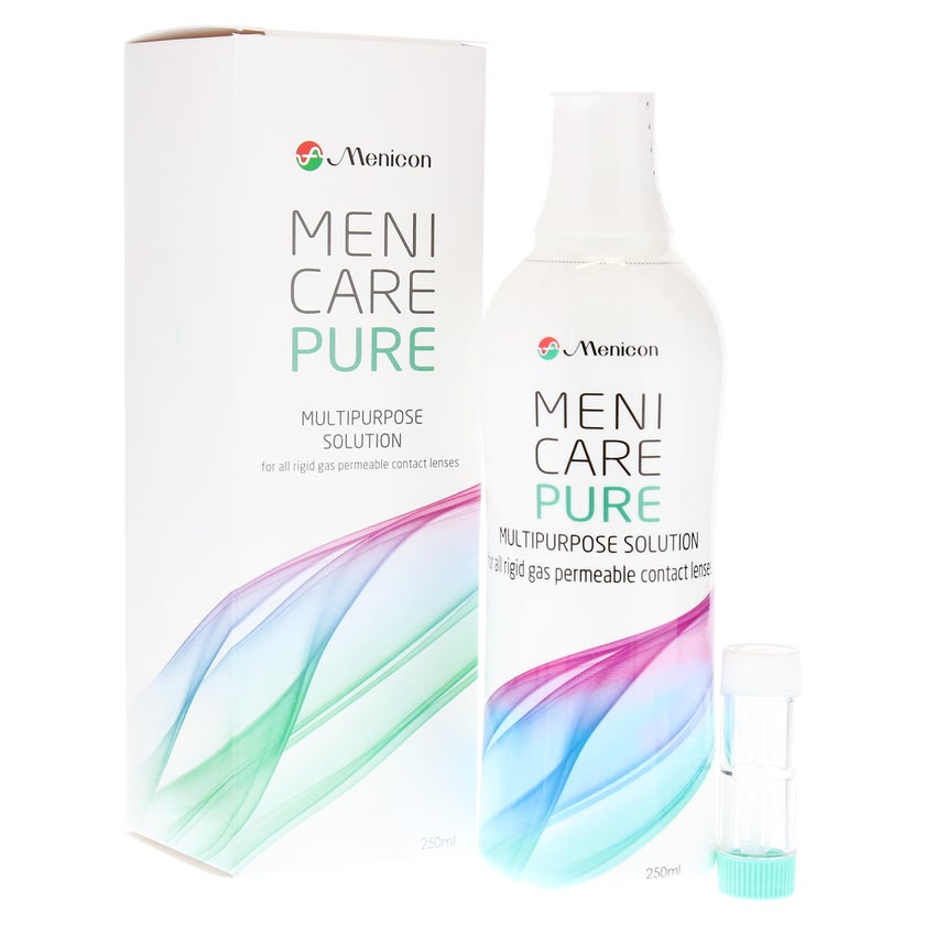 MENI CARE Pure Lösung f.harte Kontaktlin 250 ml