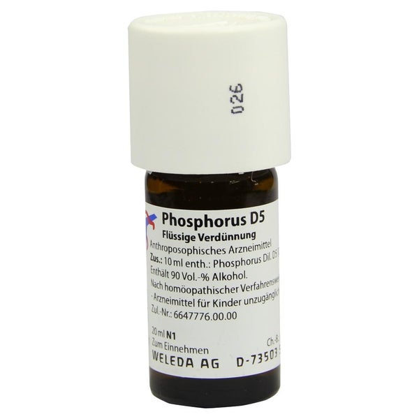 Phosphorus D 5 Dilution 20 ml