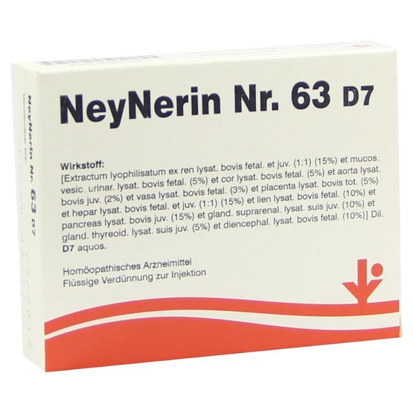 Neynerin Nr.63 D 7 Ampullen 5X2 ml