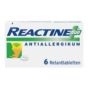 Produktabbildung: Reactine duo® Antiallergikum 6 St