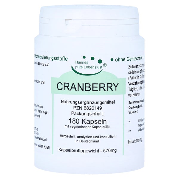 Cranberry Kapseln 180 St