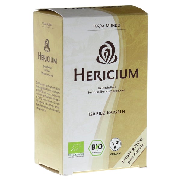 Hericium Vitalpilz Bio Terra Mundo Kapse 120 St