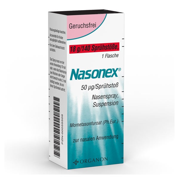 Nasonex 140 Sprühstöße Nasenspray 18 g