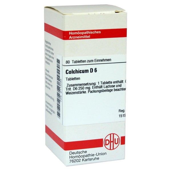 Colchicum D 6 Tabletten 80 St
