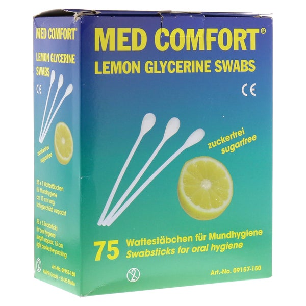 Lemon Swabs Mundpflegestäbchen 25X3 St