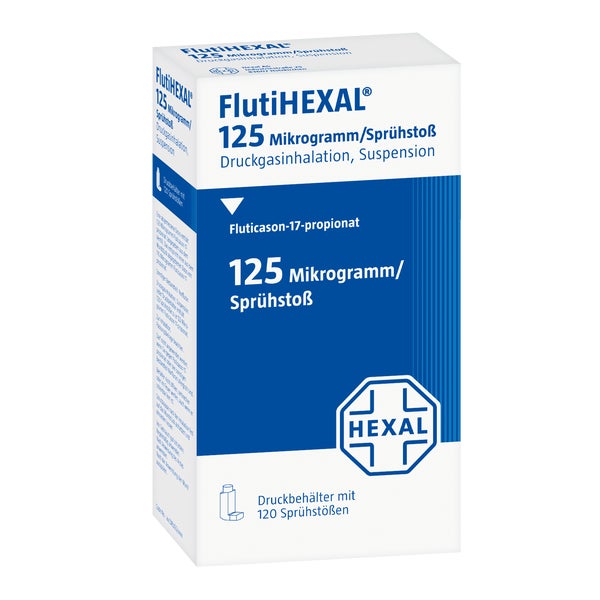 FLUTIHEXAL 125 µg/Sprühstoß Dosieraerosol 120 Hub 1 St