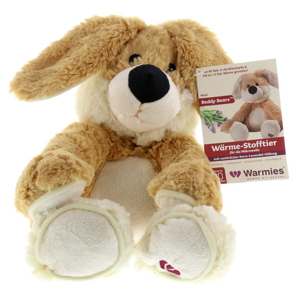 Wärme Stofftier Beddy B.Hase sitzend hel 1 St