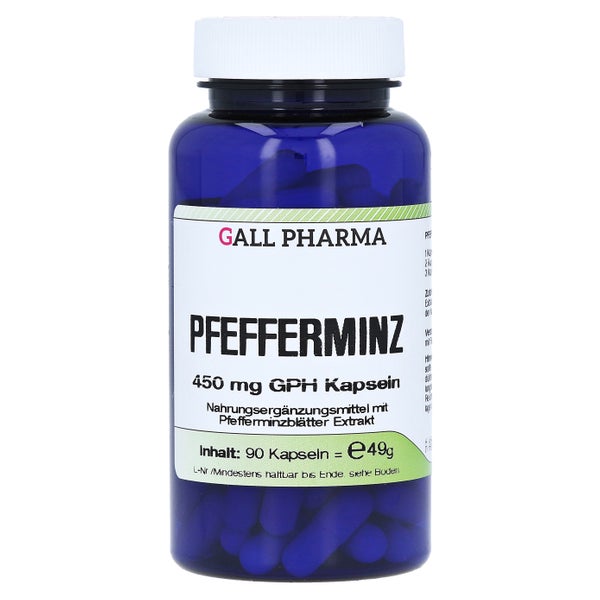 Pfefferminz 450 mg GPH Kapseln 90 St