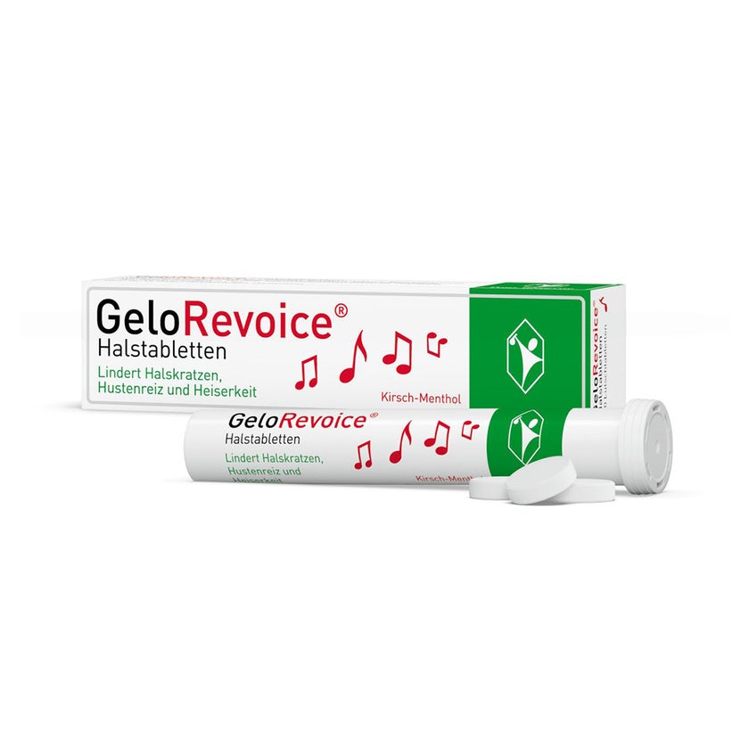 GeloRevoice Halstabletten Kirsch-Menthol 20 St
